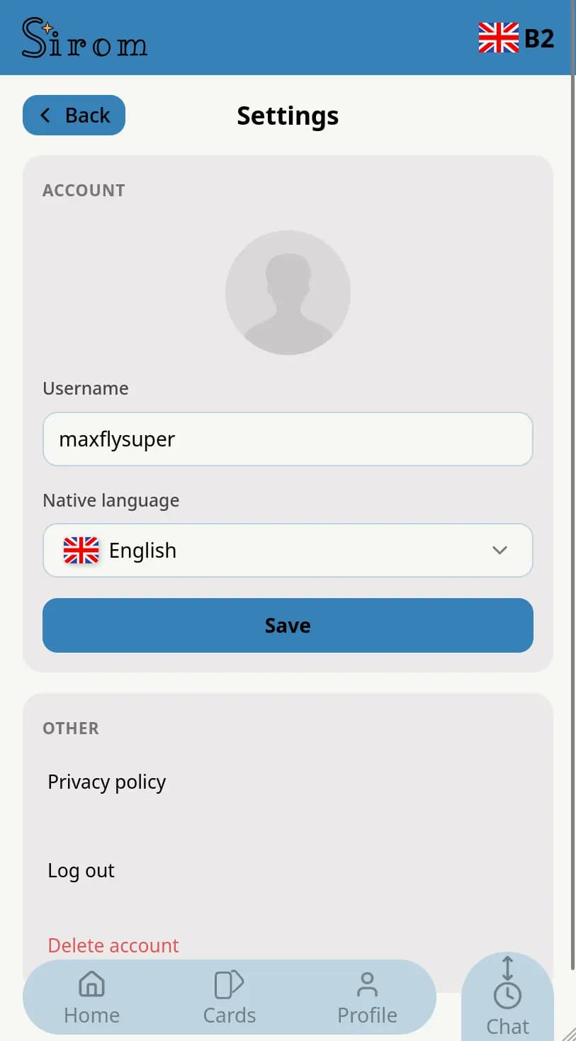 sirom.app: Screenshot 7